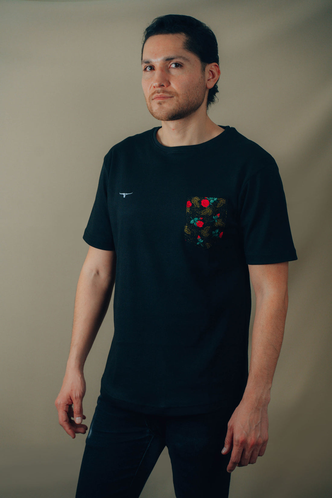 T-SHIRT GOLD AND ROSE