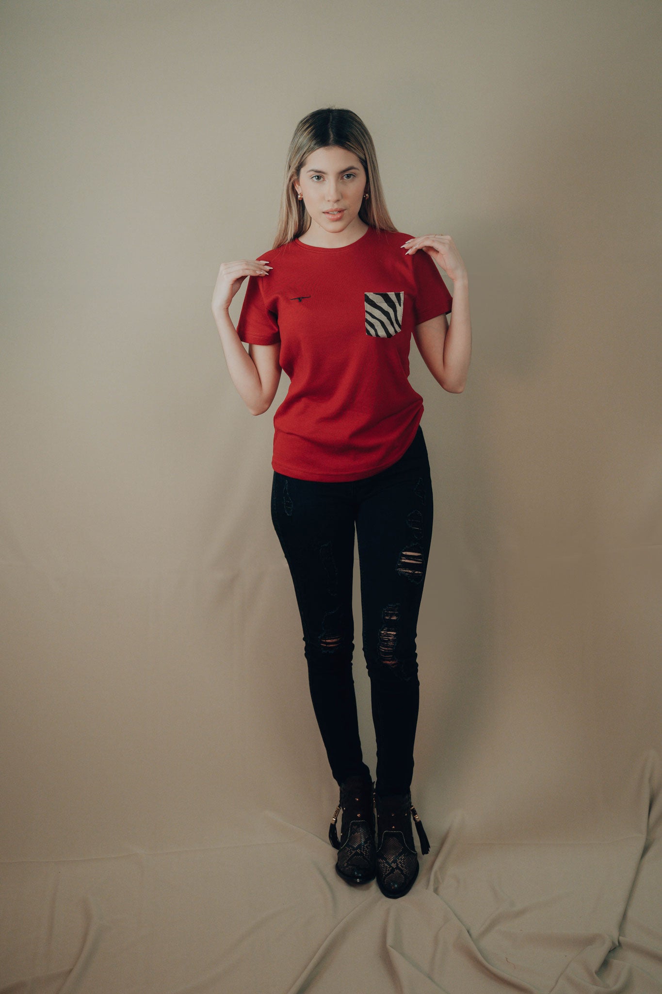 T-SHIRTS SAVANNAH ZEBRA WOMEN