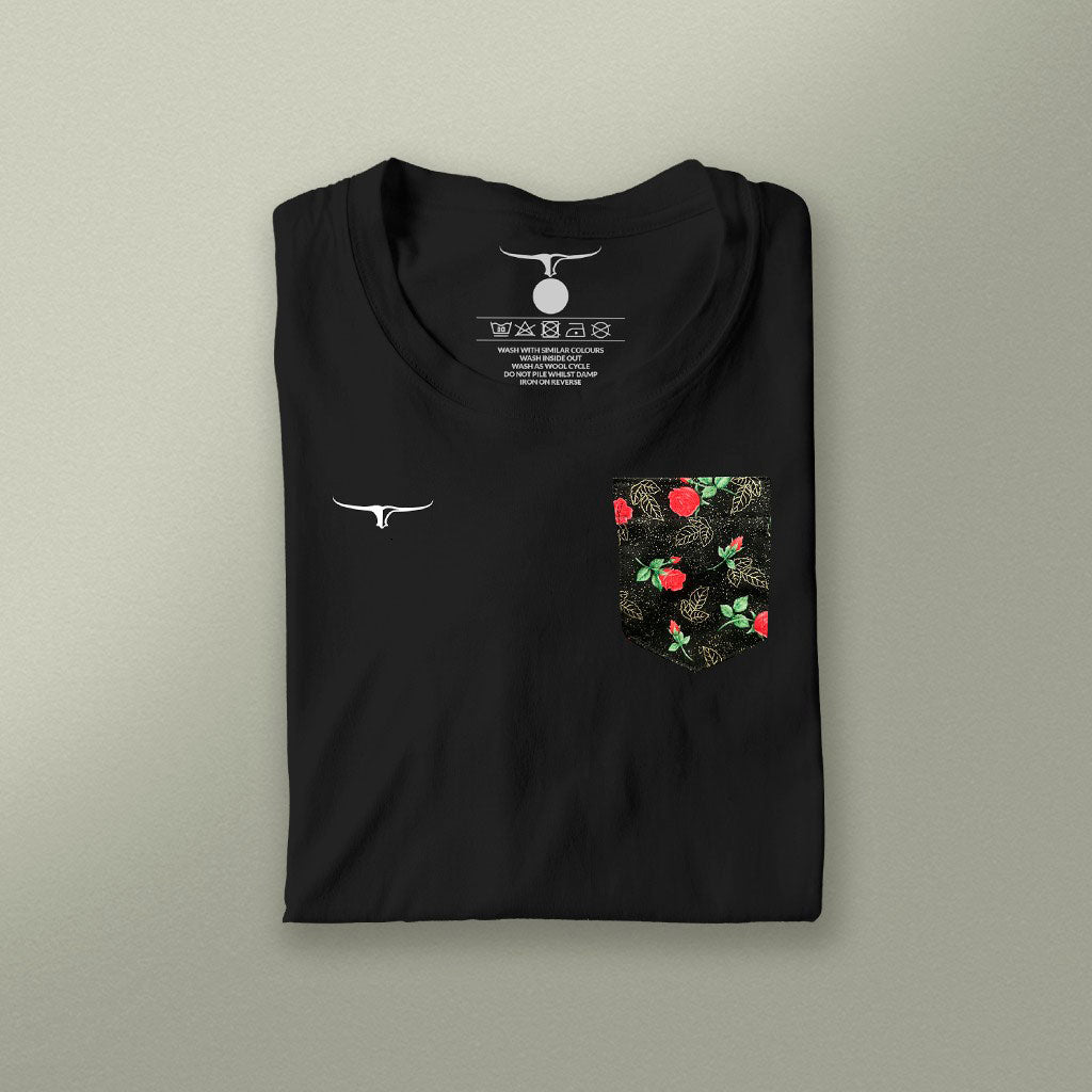 T-SHIRT GOLD AND ROSE