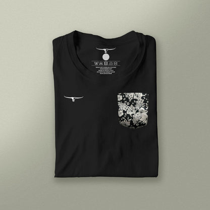 T-SHIRTS SILVER FLOWERS
