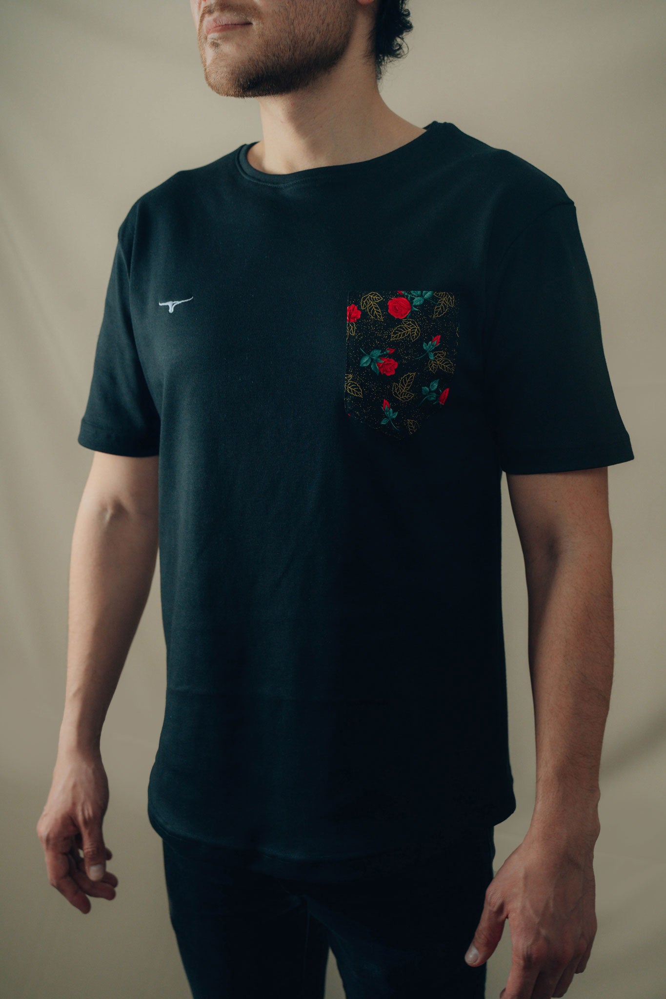 T-SHIRT GOLD AND ROSE