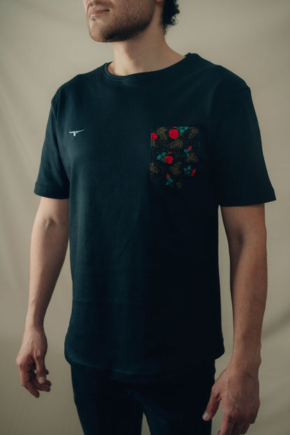 T-SHIRT GOLD AND ROSE
