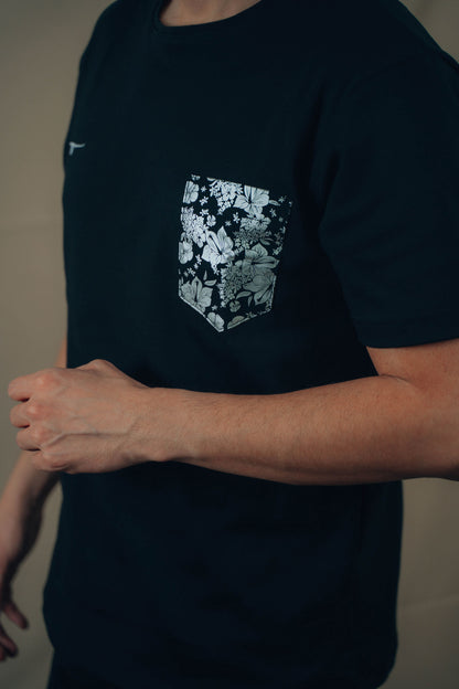 T-SHIRTS SILVER FLOWERS